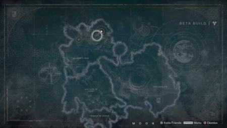Destiny map screen captures from videos by GhostRobo and TheRelaxingEnd